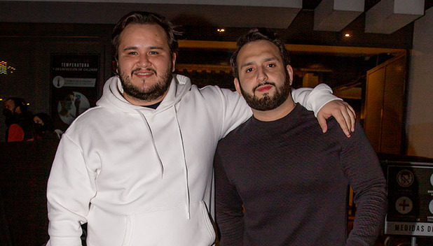 Carlos Michel y José Antonio Olmos (Foto: Vladimir Zayas)