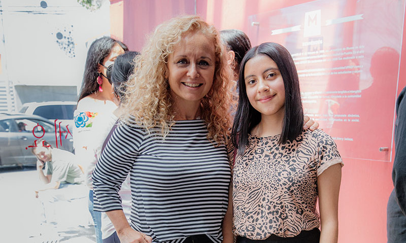 Gabriela Martínez y Elisa Carranza