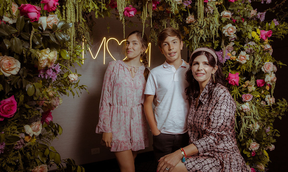 Erika Franco, mamá de Edu, Paulo, Zoe y Camilo