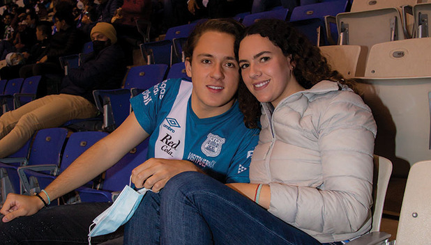 Sebastián Jiménez y Alexa Dopazo