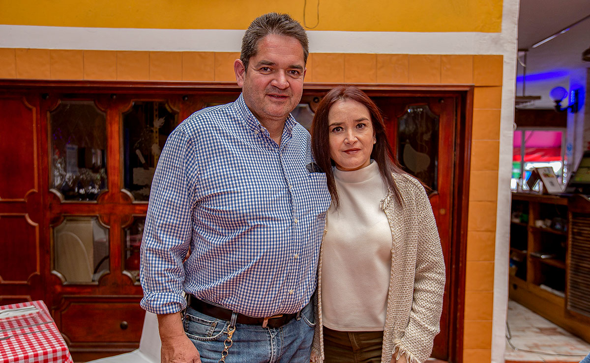 Adolfo Velasco y Claudia Rojas