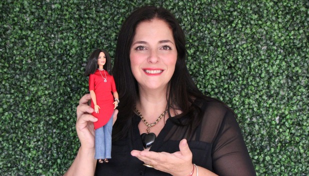 Adriana Azuara, primera mexicana líder con su propia muñeca Barbie (Foto: Cortesía)