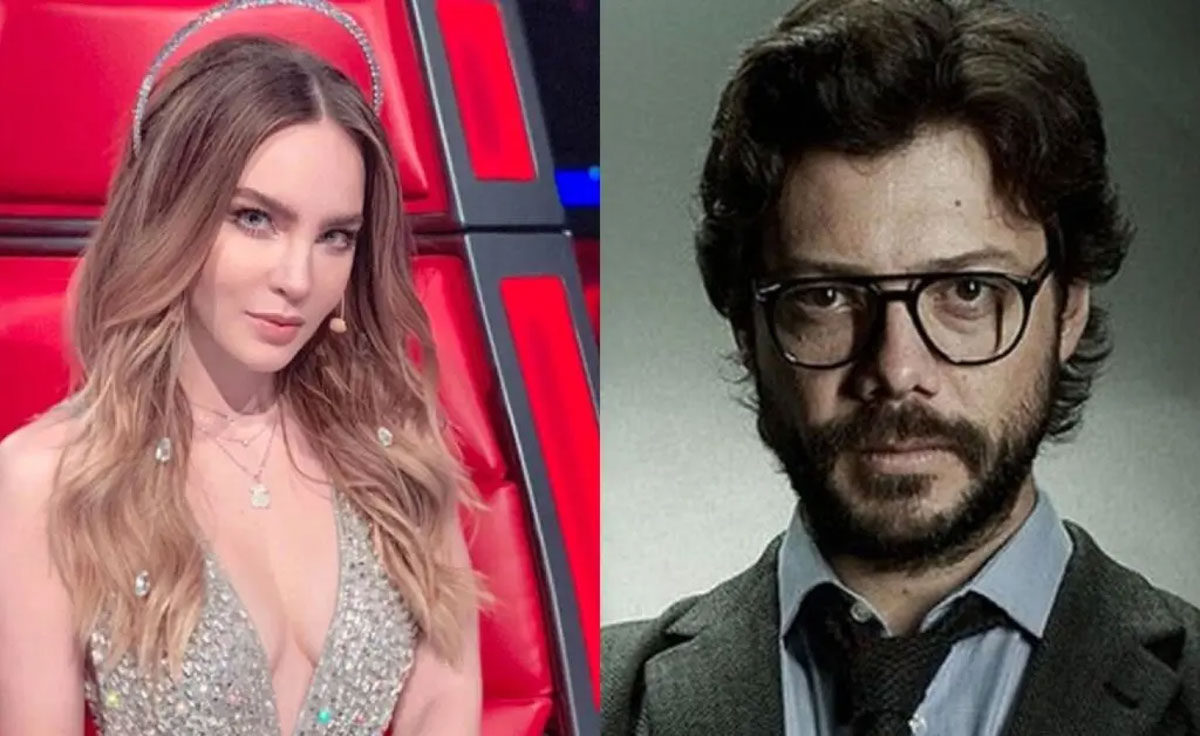Belinda y el 'Profesor' de La Casa de Papel