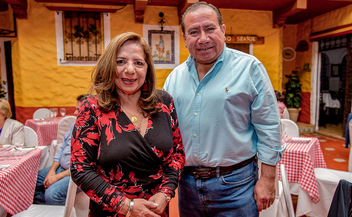 Cintia Reyes y Carlos Teja