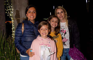 María Ana Martinez, Valentina Dib, Nina Dib y Montse Dib (Fotos: Vladimir Zayas)