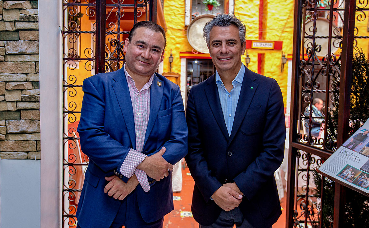 Mario Rojas y Giovanni Orlotti