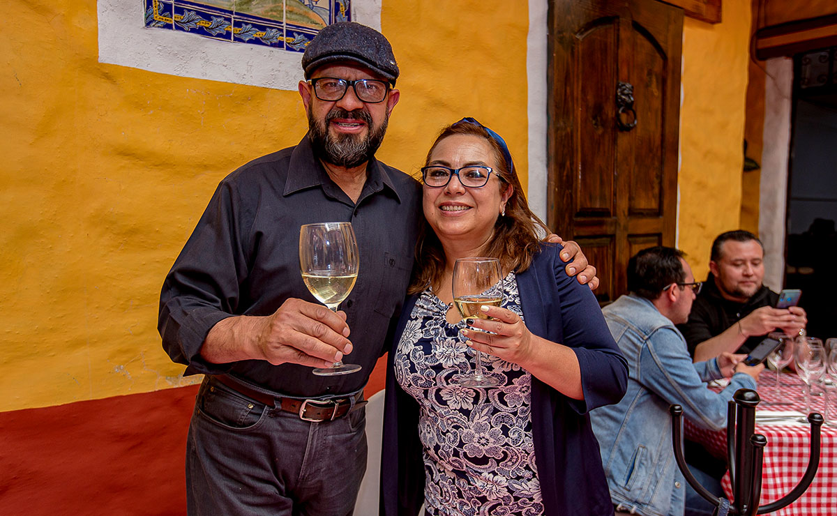 Miguel Apud y Catalina Palma