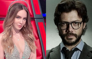 Belinda y el 'Profesor' de La Casa de Papel
