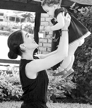 Lety Hernández y su hija Emma / Foto: José Chang