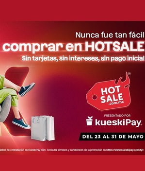 Los usuarios de Kueski Pay podrán disfrutar de las promociones de HOT SALE de manera anticipada. (Cortesía)