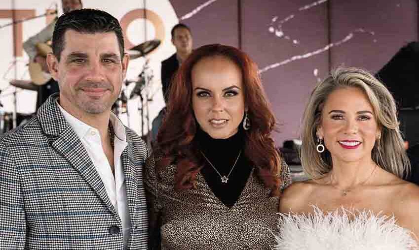 Alejandro Martínez, Anna Karen de Martínez y Vero Capistrán / Fotos: Monlee & Photo Film