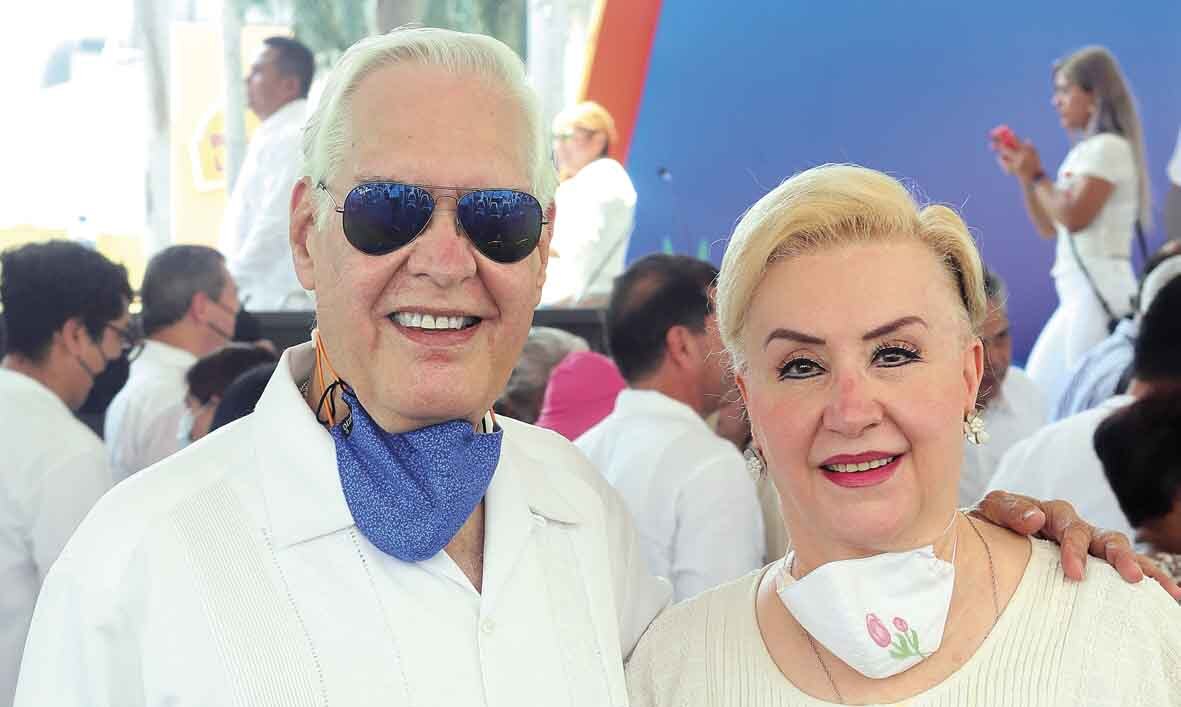 Enrique Álvarez Viaña y Maricarmen de Álvarez/ Fotos: Dennis Hernández