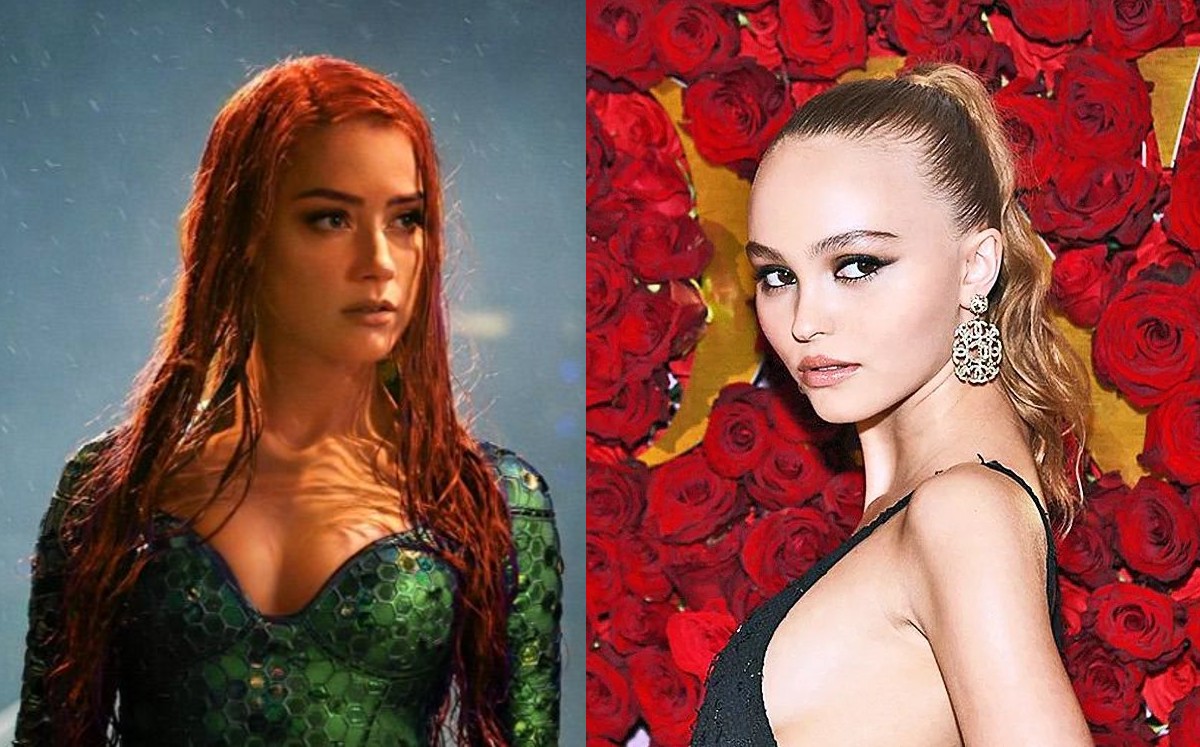 Fans de Johnny Depp piden que su hija, Lily Rose, sustituya a Amber Heard en ‘Aquaman’.