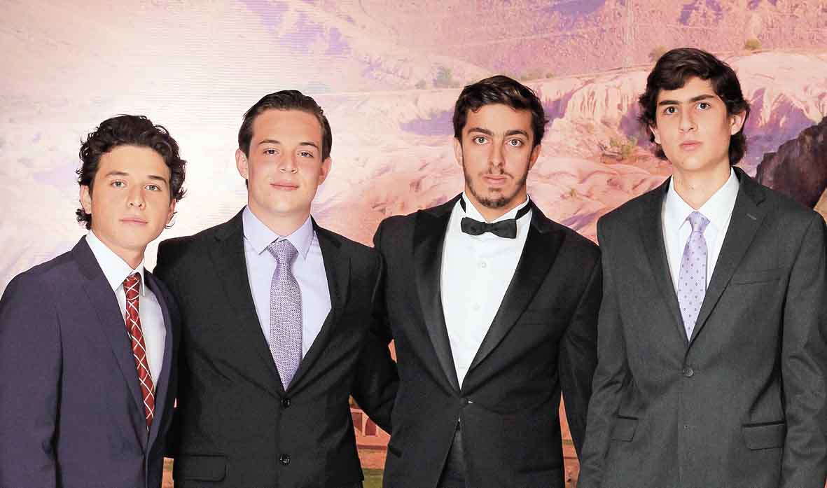 Carlos González, Roberto Villarreal, Santiago Sobera y Santiago Chemas / Foto: José Chang