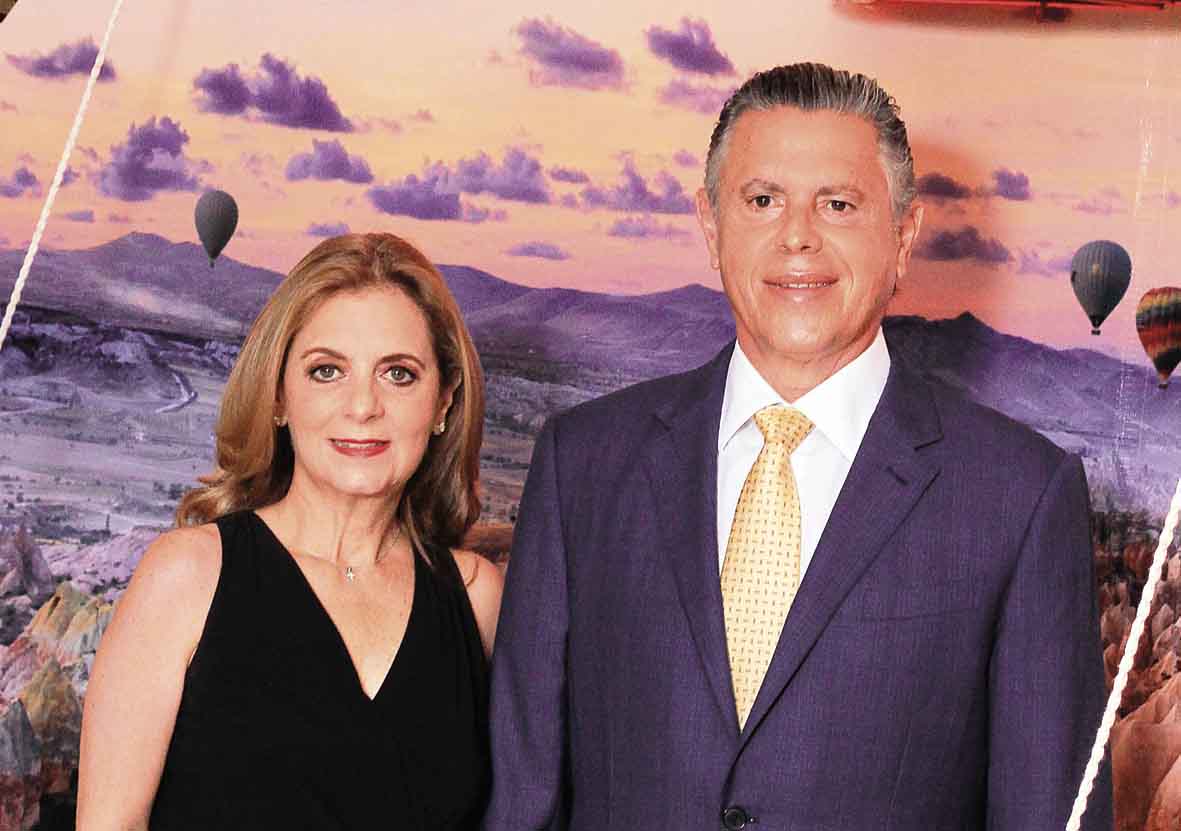 Aida Feres y Jesús Nader / Foto: José Chang