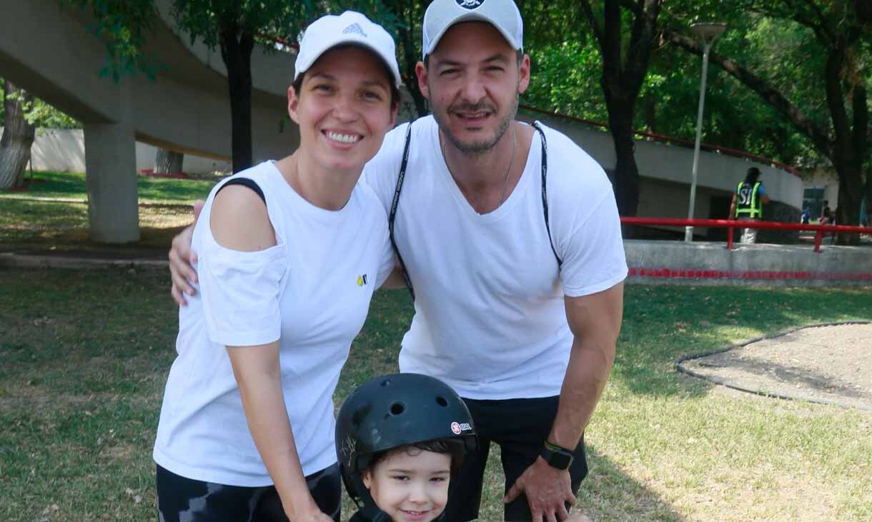 Karina Treviño, Damián Villarreal y Jonathan Villarreal