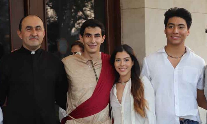 Gustavo Solís, Roberto Andonie, Madeleine Leal y Roberto Montes / Foto: Dennis Hernández