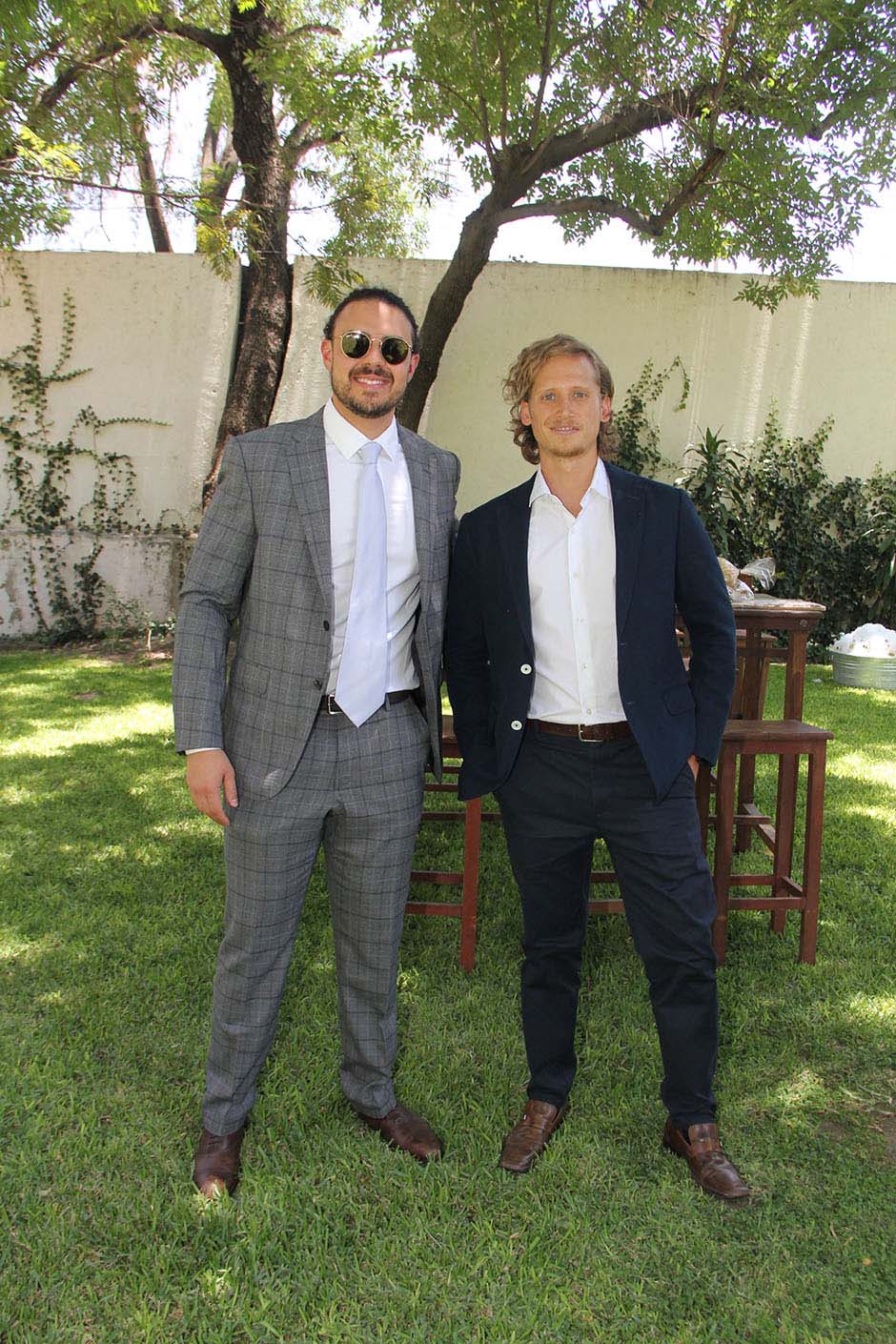 Aldo Dueñas y Cristóbal Rojas