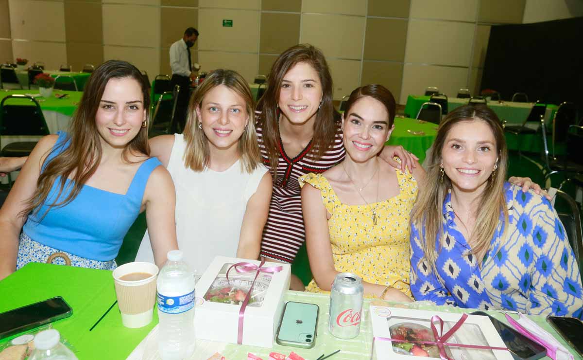 Ale Garza de Garza, Natalia Campuzano, Paulina Garza, Daniela Zavala y Mariel Ferrigno / Fotos: Omar Valdez