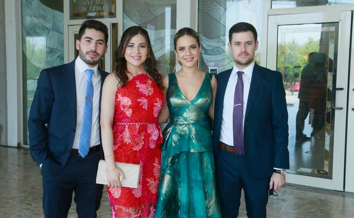Bernardo Gutíerrez, Luisa Gutíerrez, María Fernanda Alanis y Guillermo Gutíerrez / Fotos: Daniel Saldívar