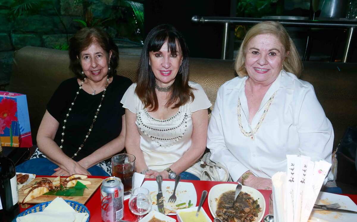 Diana Rodríguez, Gabriela González y Chelo Hinojosa