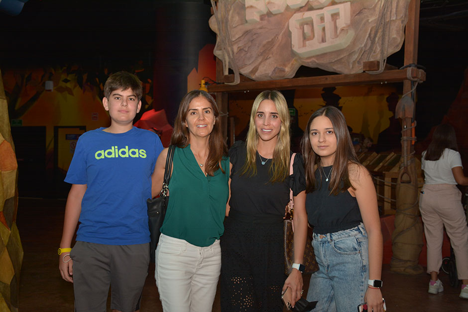 Diego Acedo, Rosy Campero, Marifer Cantón y Marifer Campero