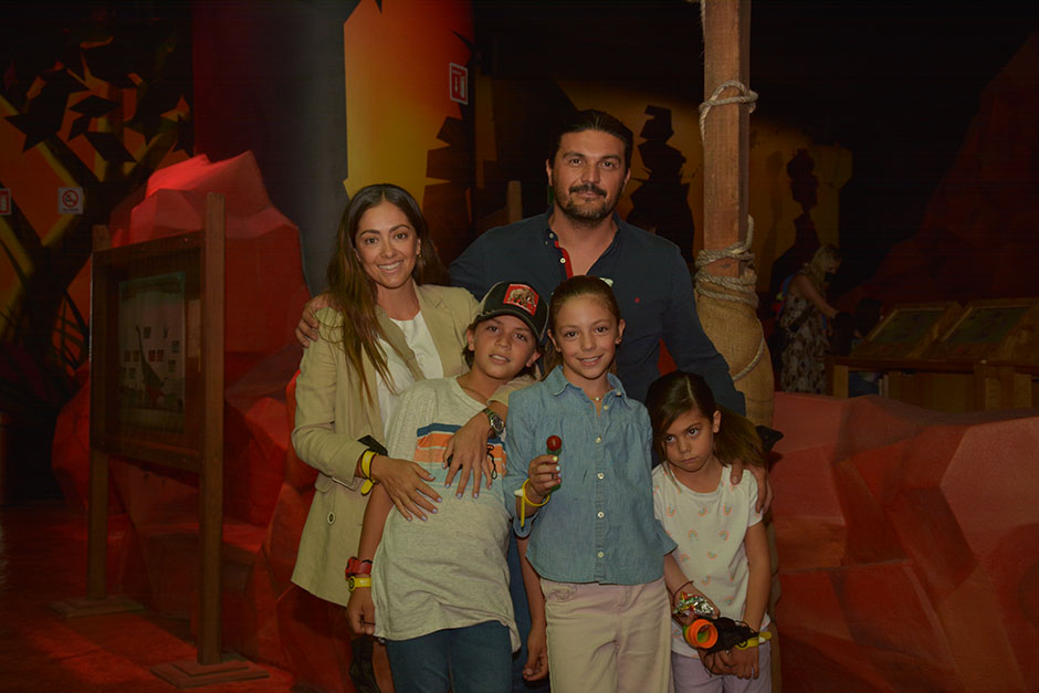Elisa de la Torre, Poncho Hernández Urtiz, Alfonso Hernández Urtiz, Emilio Urtiz y María Hernández Urtiz