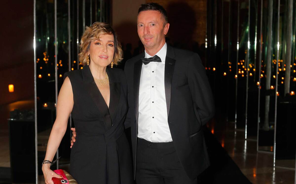 Eugenia López y James Fox