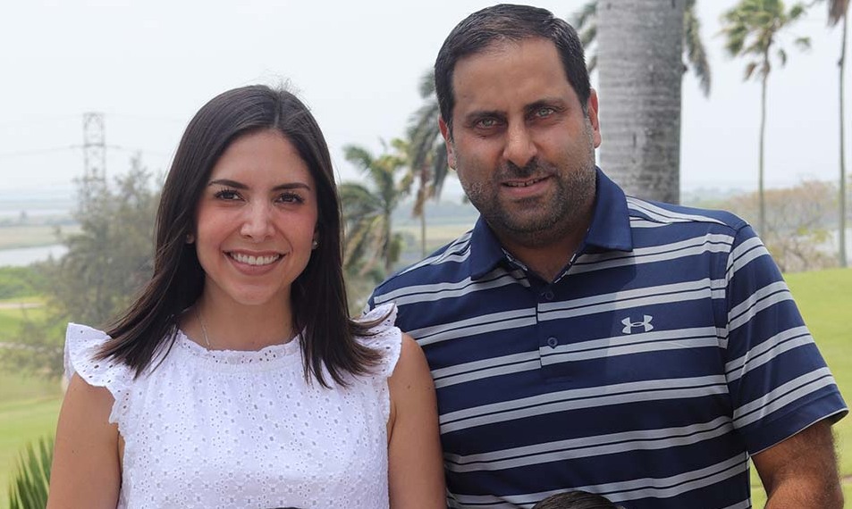 Paulina Manautou y Enrique Feres  / Foto: Dennis Hernández