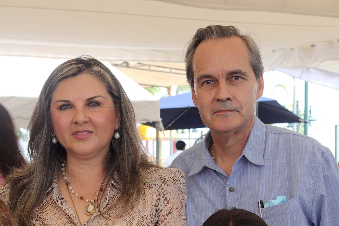 María Inés Leal y Luis Benavides / Foto: Dennis Hernández