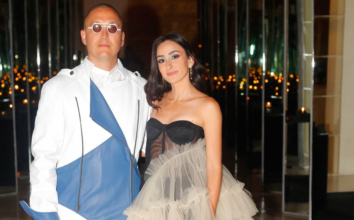 Isaac Garza y Paulina Cruz