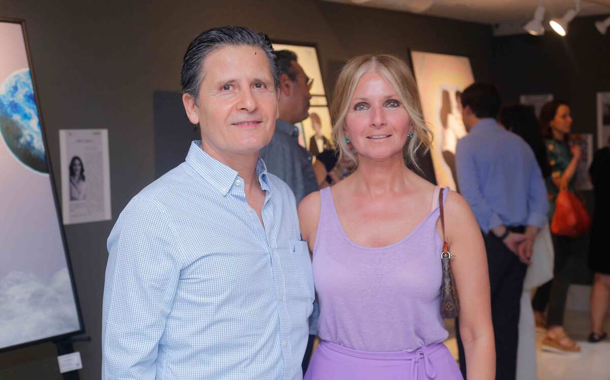 Jesús Martínez y Claudia González