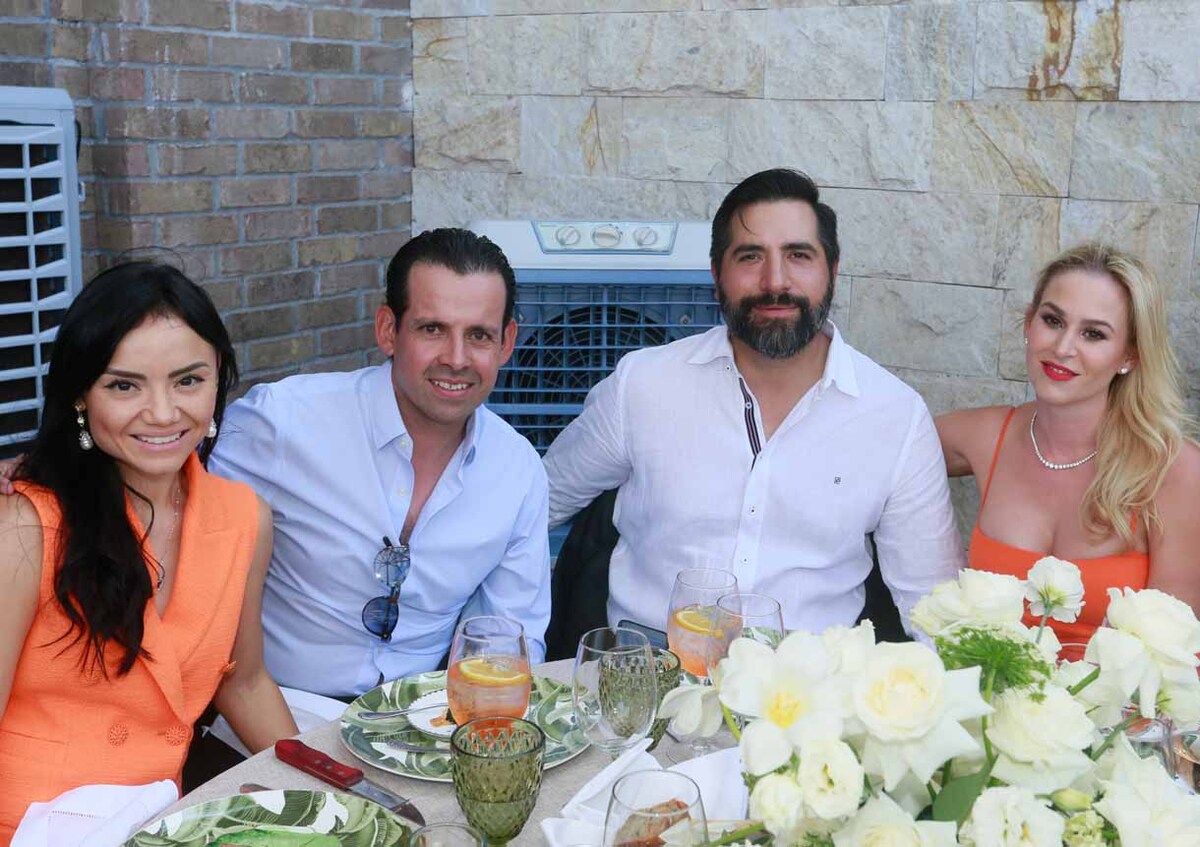 Karla de López, Frank López, Fernando Mijares y Raquel Rodríguez