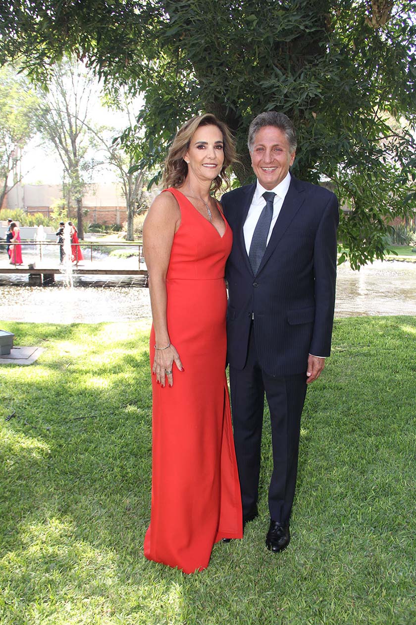 Martha Moragrega y Juan José Frangie