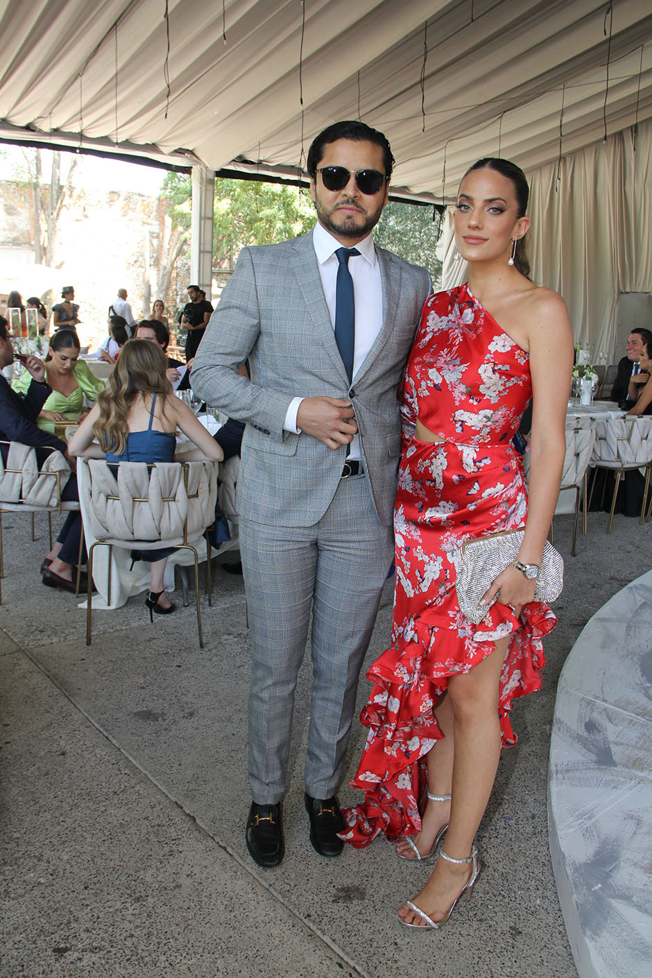 Pablo Sandoval y Valeria Quirate