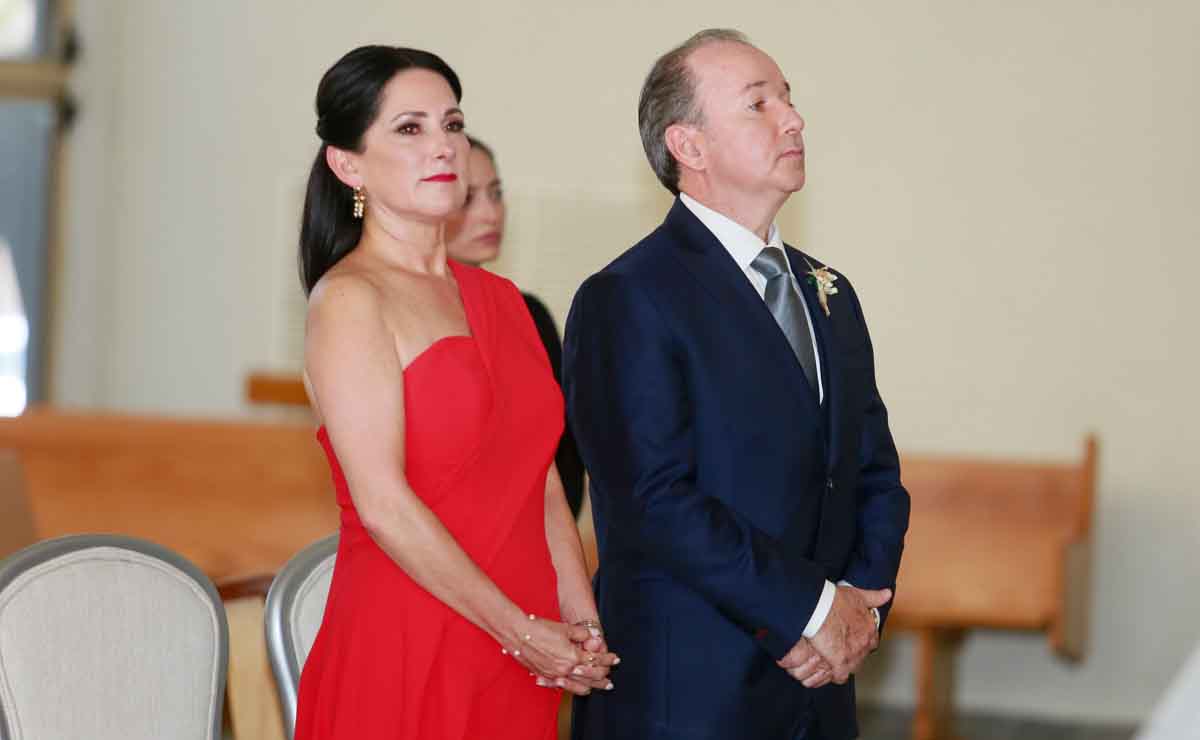 Papás de la novia. Mónca González de Garza y Antonio Garza / Fotos: Daniel Saldívar