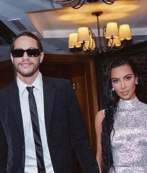 Kim Kardashian y Pete Davidson. Foto: Instagram