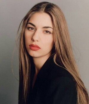 Sofia Coppola. Así lucía cuando era joven.