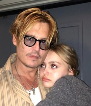 Johnny Depp y Amber Heard. Foto: Instagram