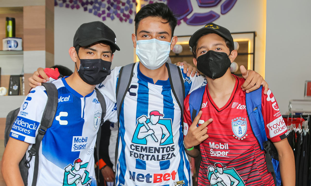 Diego Cruz, Gabriel Hernández y Ricardo Licona