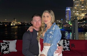 'Canelo' Álvarez y Fernanda Gómez celebran primer aniversario de boda. (Foto: Instagram).