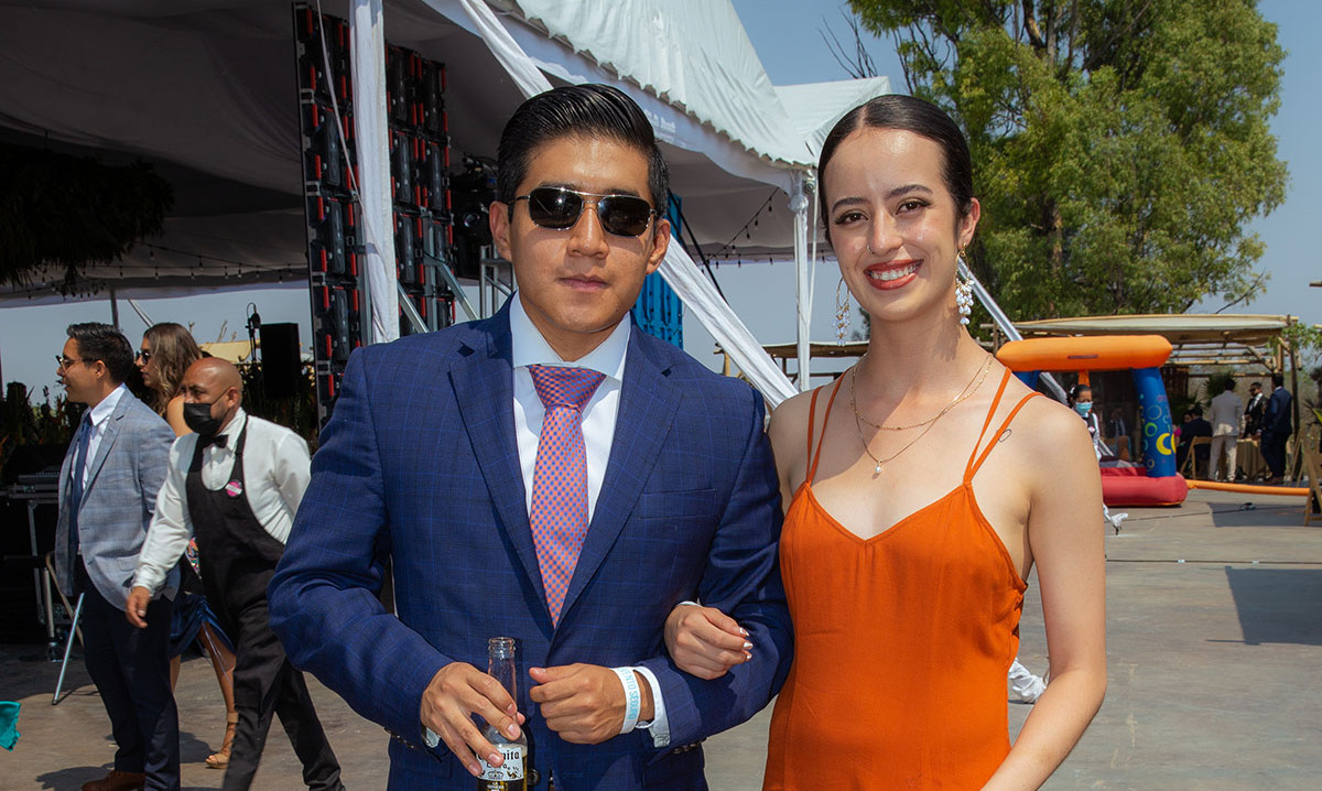 Jesús Tepal y Tifany Zamora