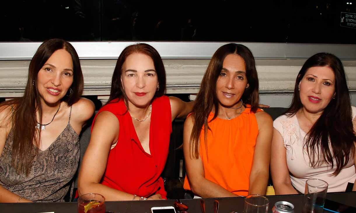 Kely Alanís, Mayela Luiz, Loreto Cortés y Claudia González