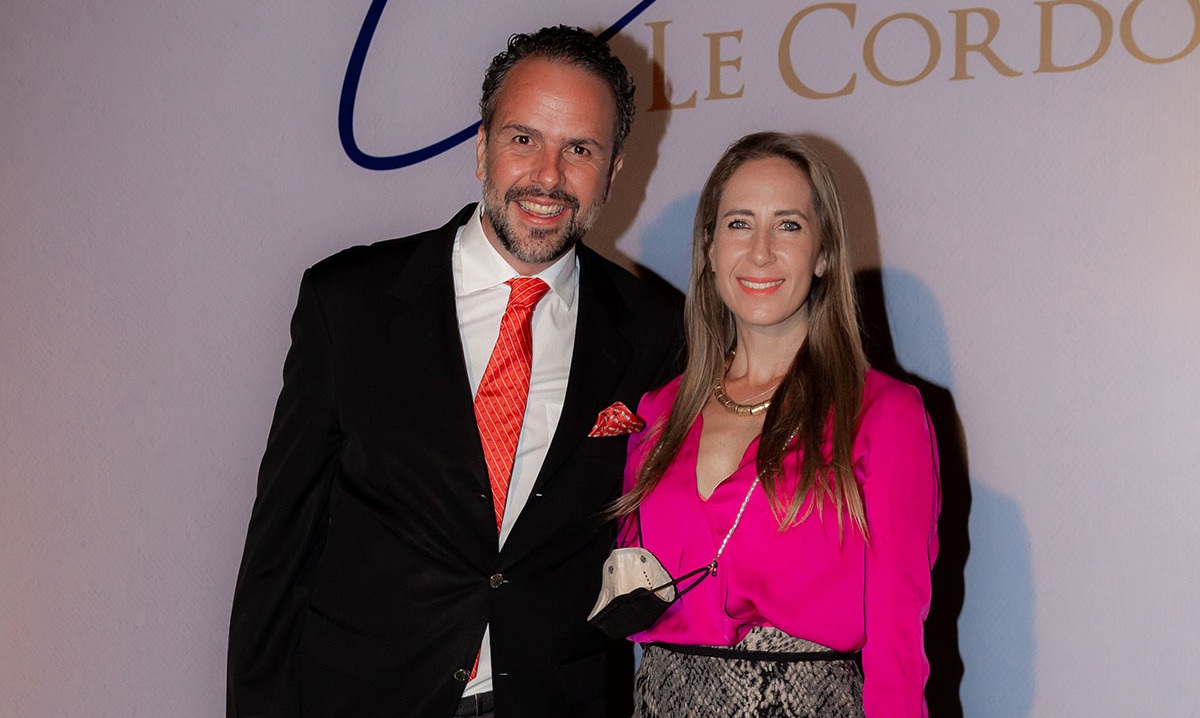 Carlos Anaya y Natalia Zarick