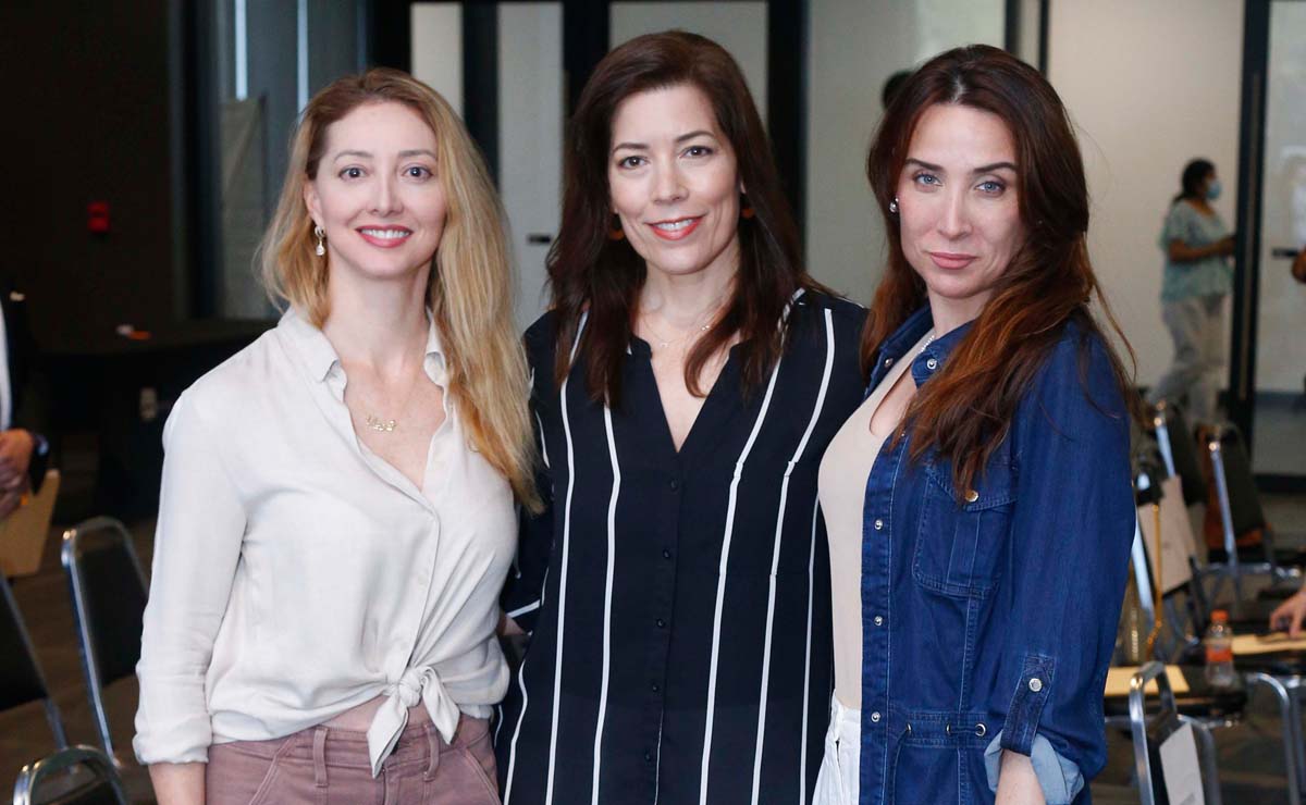 Adriana Santos, María Constanza Pardo y Roberta Levy de Quirós / Fotos: Daniel Saldívar