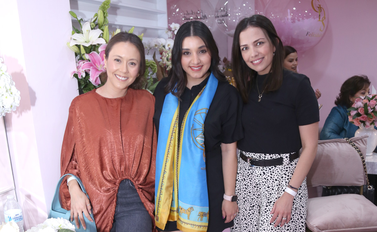 Andrea, Ana Sofía y Estefanía