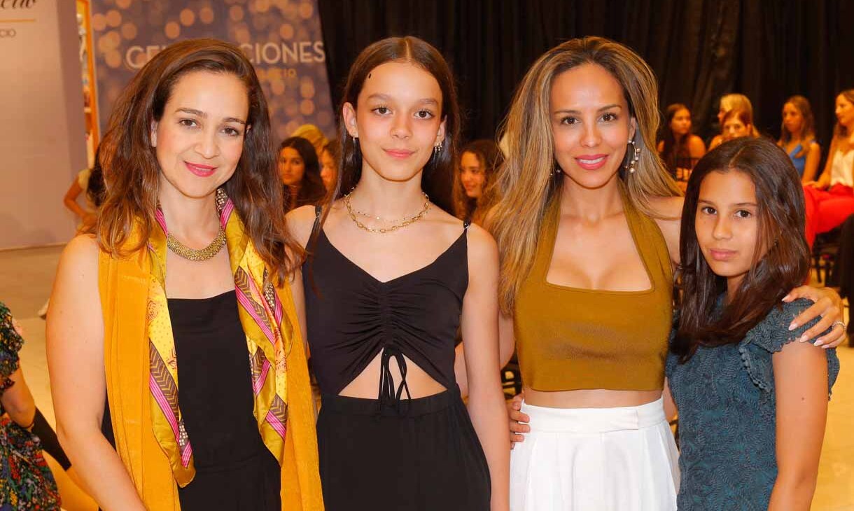 Valeria Guerra, Inés Navarro, Astrid Hernández y Galia Elizondo
