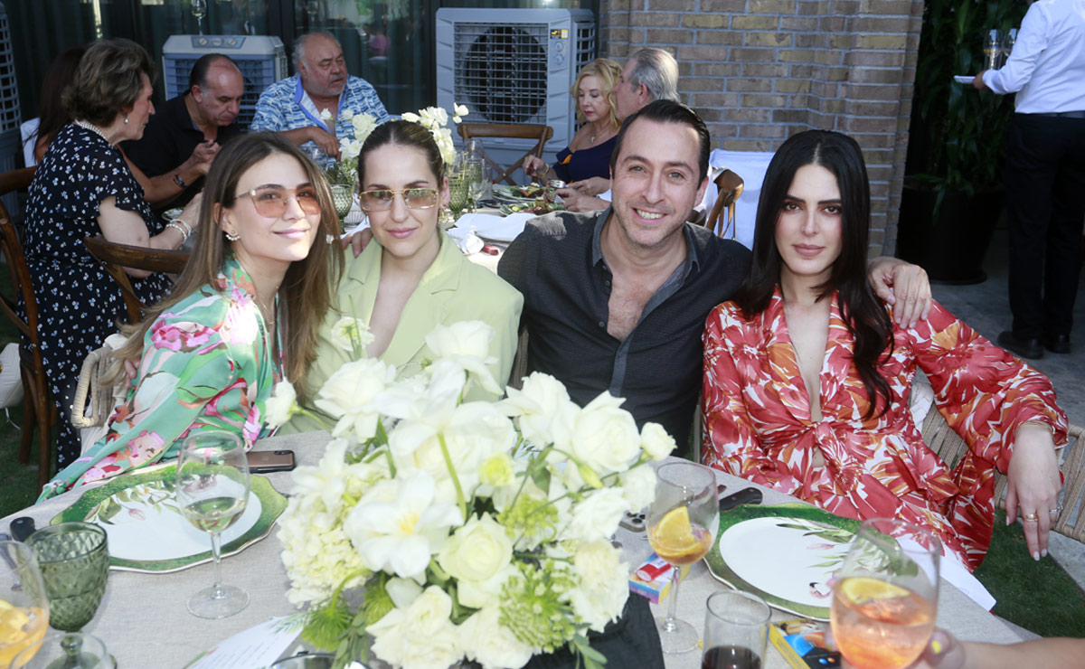 Brenda, Ana Paula, Agustín y Salua