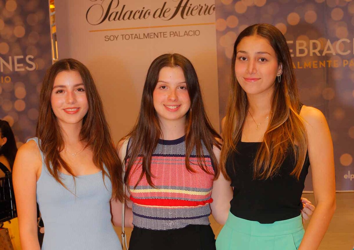 Cecy González, Raquel Cruz y Majo León