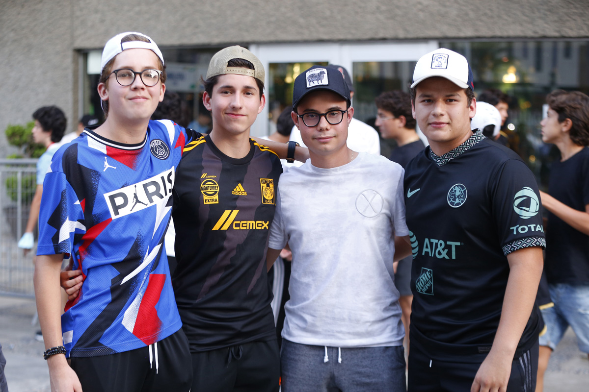 Emiliano Díaz, Roberto Méndez, Gerardo Assad y Armando Garza